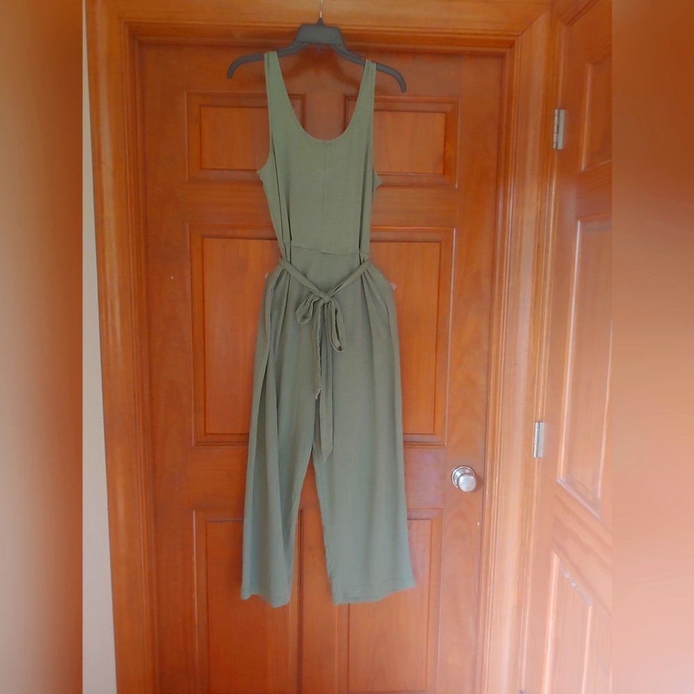 Green old navy pant suit large tall